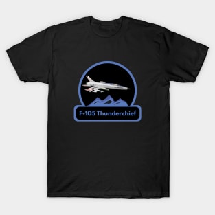 F-105 Thunderchief Military Airplane T-Shirt